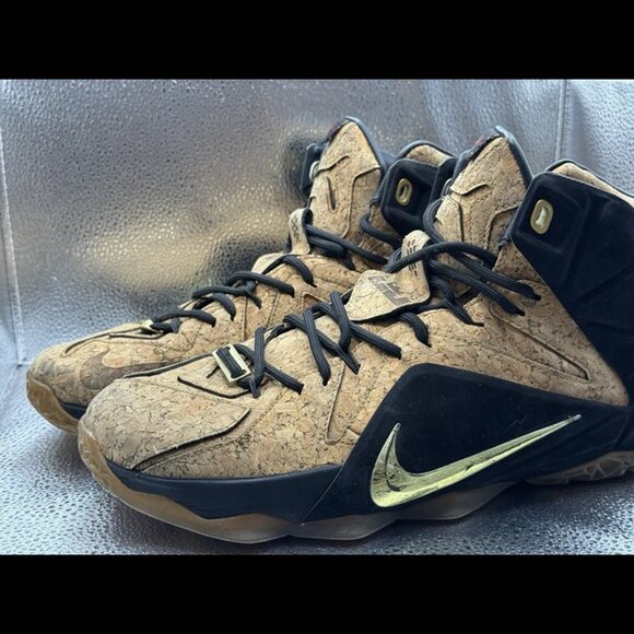 Size 10.5 - Nike Lebron‎ Xll 12 EXT King's Cork 768829-100 - Picture 6 of 10